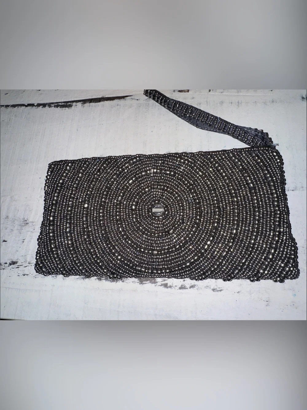 Beaded Wristlet Clutch